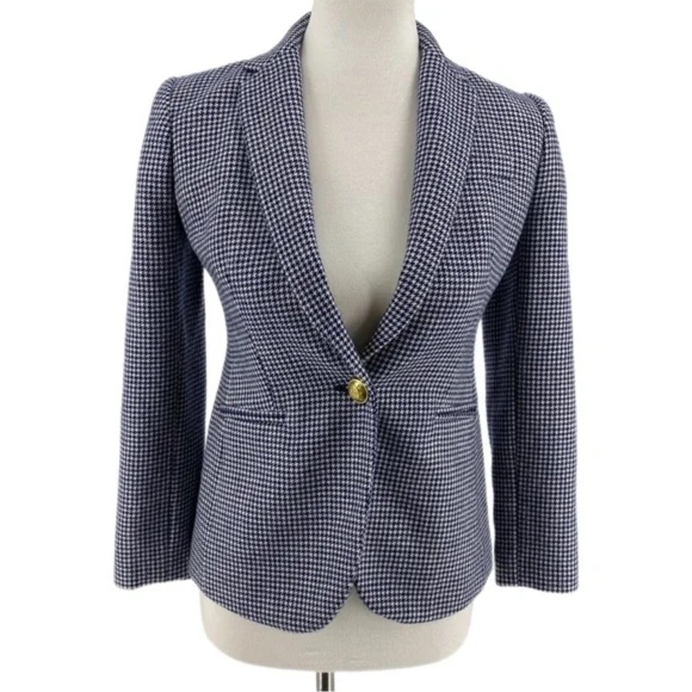 J. Crew Campbell Houndstooth Blazer 2